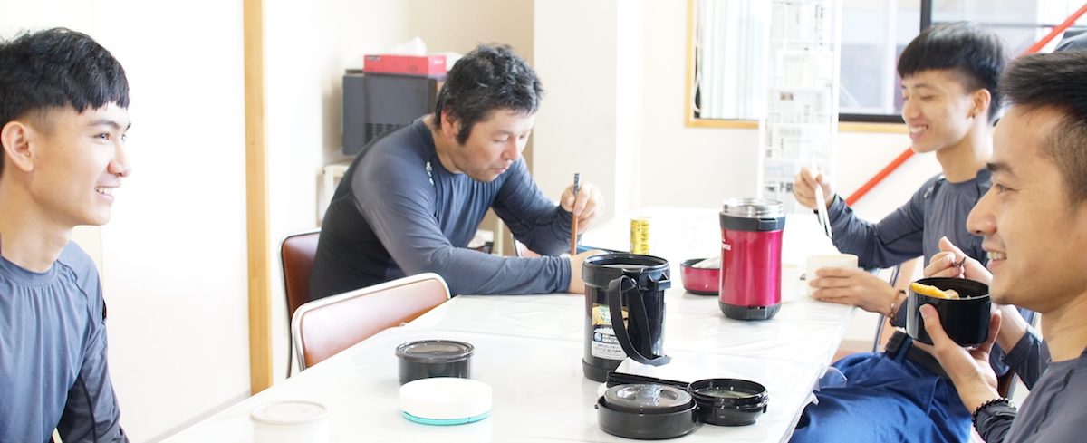 休憩中の様子